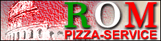 Rom Pizzaservice Logo